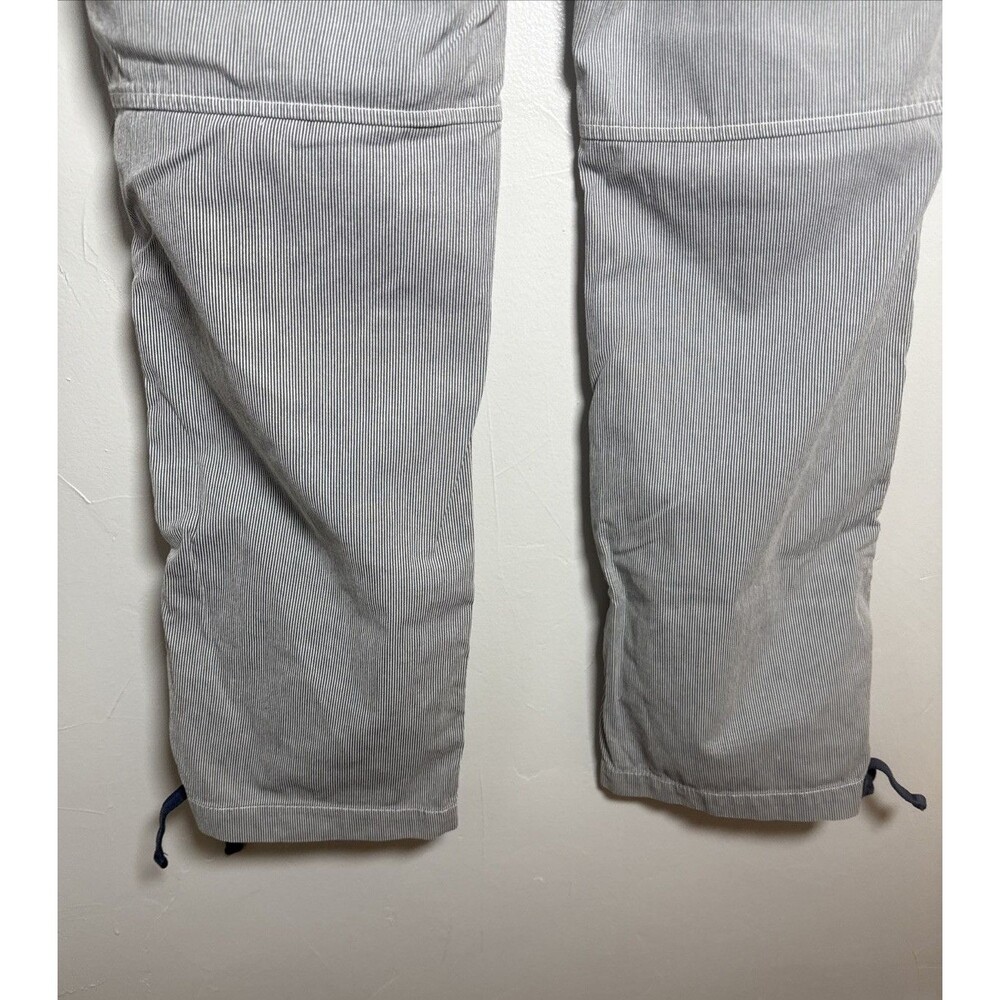 American Eagle Blue White Striped Pants Women’s Size 10 Vintage? - Picture 7 of 16